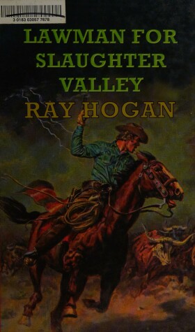 Book cover for Lawman For Slaughter Valley