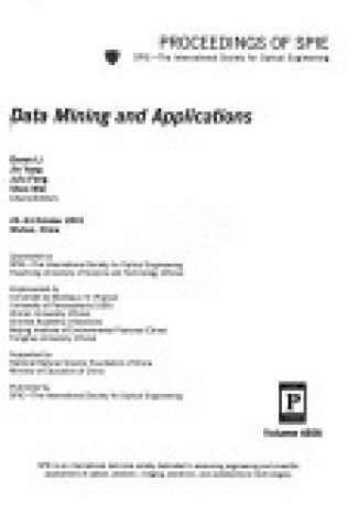 Cover of Data Mining and Applications