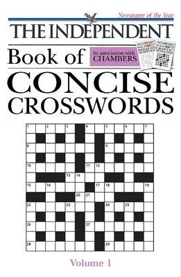 Book cover for Chambers "The Independent" Concise Crosswords