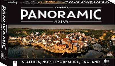 Book cover for 1000 Piece Panoramic Jigsaw Puzzle Straithes Village,England