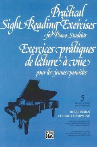 Cover of Sight Reading Exercises for Piano Students-Bk 5