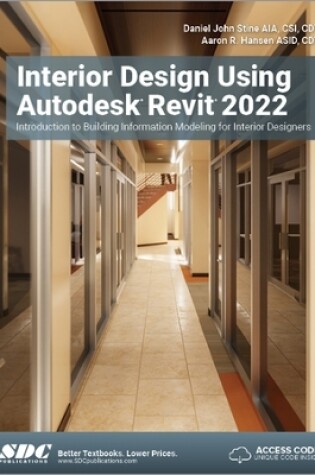 Cover of Interior Design Using Autodesk Revit 2022