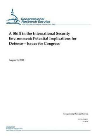 Cover of A Shift in the International Security Environment