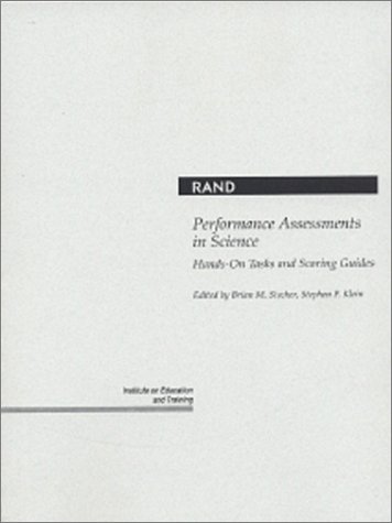 Book cover for Performance Assessments in Science