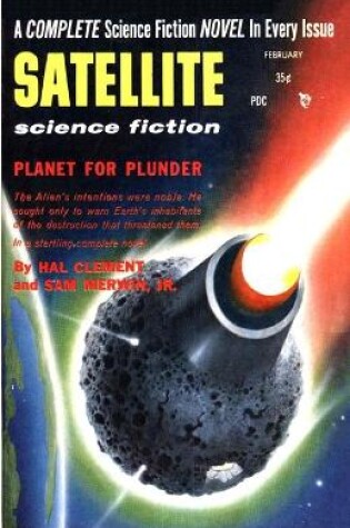 Cover of Satellite Science Fiction, February 1957