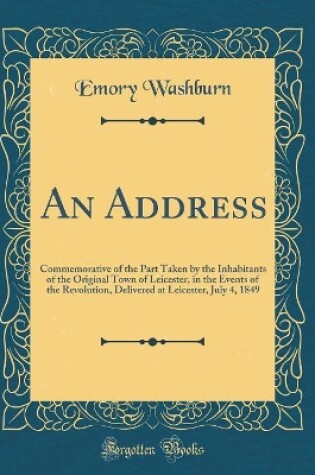 Cover of An Address