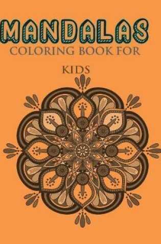 Cover of Mandala coloring book for kids