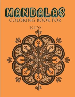 Book cover for Mandala coloring book for kids