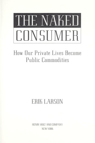 Cover of The Naked Consumer