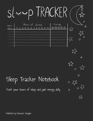 Book cover for Sleep Tracker Notebook