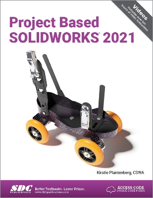 Book cover for Project Based SOLIDWORKS 2021