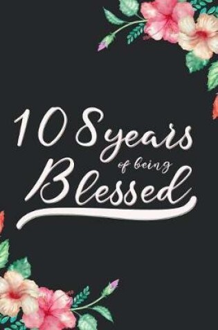 Cover of Blessed 108th Birthday Journal