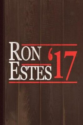 Cover of Ron Estes for Congress 2017 Journal Notebook