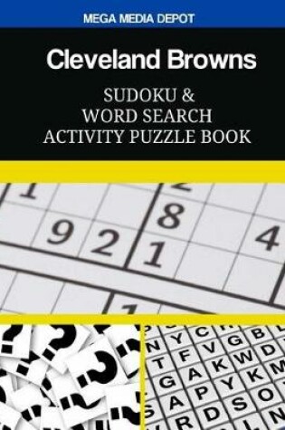 Cover of Cleveland Browns Sudoku and Word Search Activity Puzzle Book