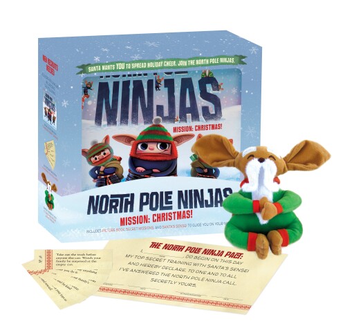 Book cover for North Pole Ninjas: MISSION: Christmas!