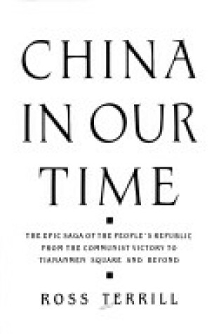 Cover of China in Our Time