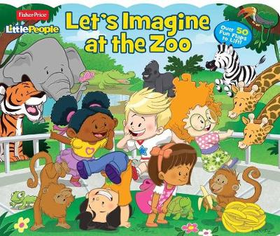 Book cover for Let's Imagine at the Zoo