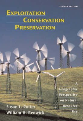 Book cover for Exploitation Conservation Preservation