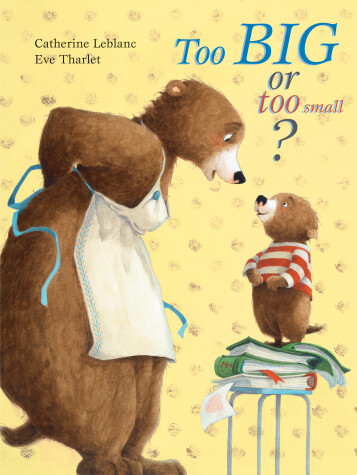 Book cover for Too Big, Too Small