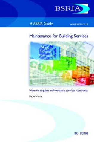 Cover of Maintenance for Building Services