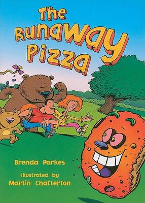 Book cover for The Runaway Pizza