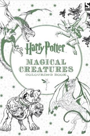 Cover of Harry Potter Magical Creatures Colouring Book