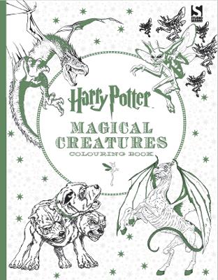 Cover of Harry Potter Magical Creatures Colouring Book