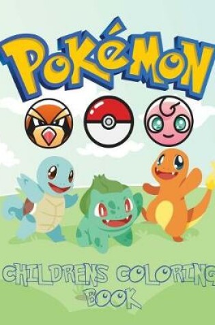 Cover of Pokemon Children's Coloring Book