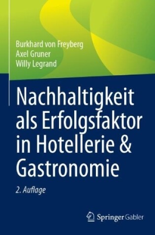 Cover of Nachhaltigkeit als Erfolgsfaktor in Hotellerie & Gastronomie