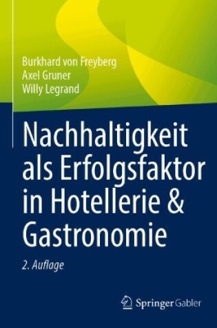Cover of Nachhaltigkeit als Erfolgsfaktor in Hotellerie & Gastronomie