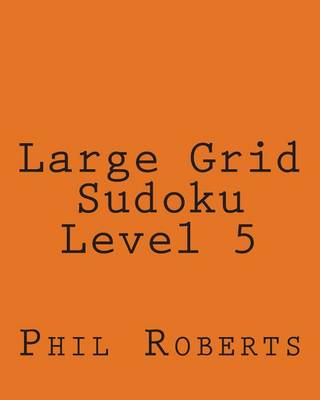 Book cover for Large Grid Sudoku Level 5