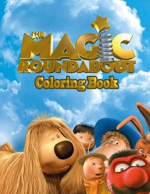 Book cover for The Magic Roundabout Coloring Book