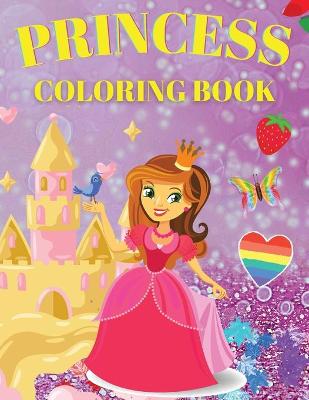 Book cover for Princess Coloring Book