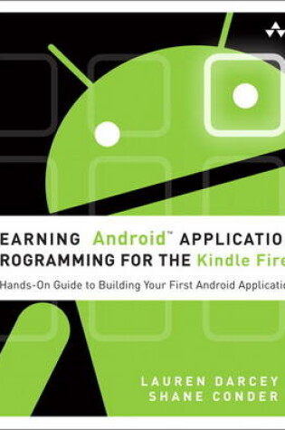 Cover of Learning Android Application Programming for the Kindle Fire