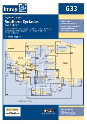 Book cover for Imray Chart G33