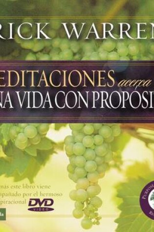 Cover of Meditaciones Para Una Vida Con Proposito