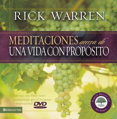 Book cover for Meditaciones Para Una Vida Con Proposito