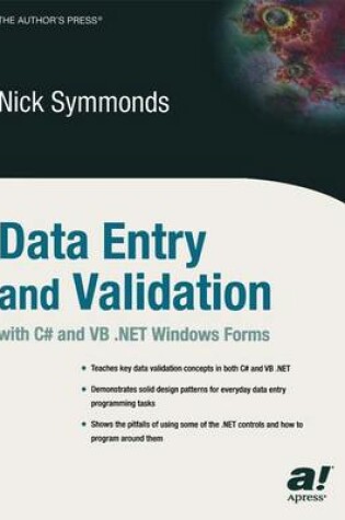 Cover of Data Entry and Validation with C# and VB .Net Windows Forms