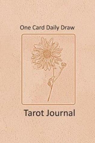 Cover of One Card Daily Draw Tarot Journal