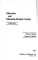 Book cover for Education and Education Related Serials