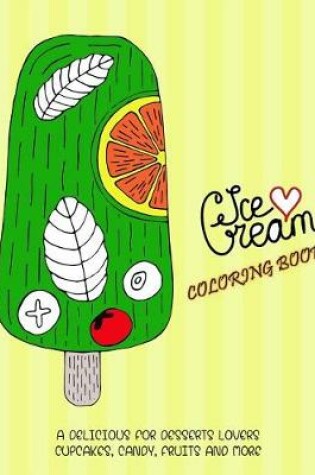 Cover of Ice-Cream Coloring Book