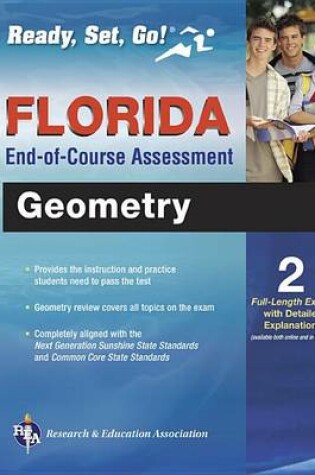 Cover of Florida Geometry End-Of-Course Assessment Book + Online