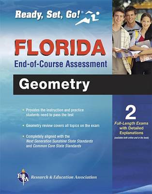 Cover of Florida Geometry End-Of-Course Assessment Book + Online