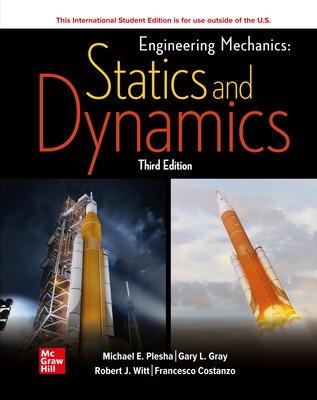 Book cover for ISE Engineering Mechanics: Statics and Dynamics