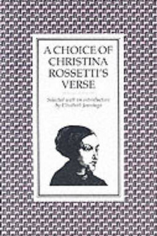 Cover of Choice of Rossetti's Verse
