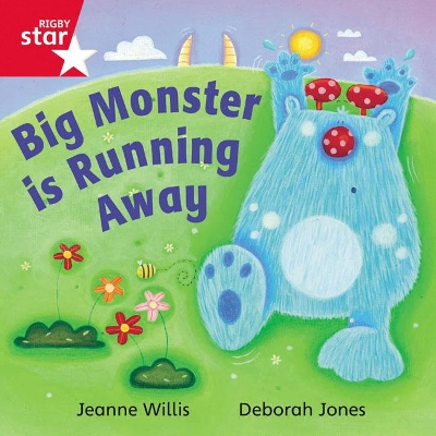 Book cover for Rigby Star Independent Red Reader 16: Big Monster Runs Away
