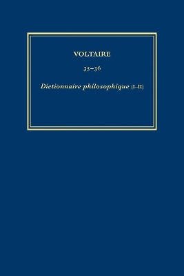 Cover of Complete Works of Voltaire 35-36