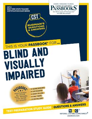 Book cover for Blind and Visually Impaired (CST-3)