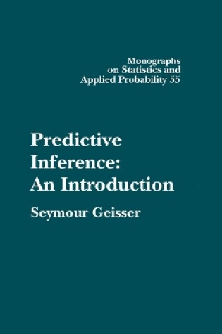 Cover of Predictive Inference