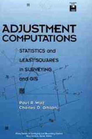 Cover of Adjustment Computations